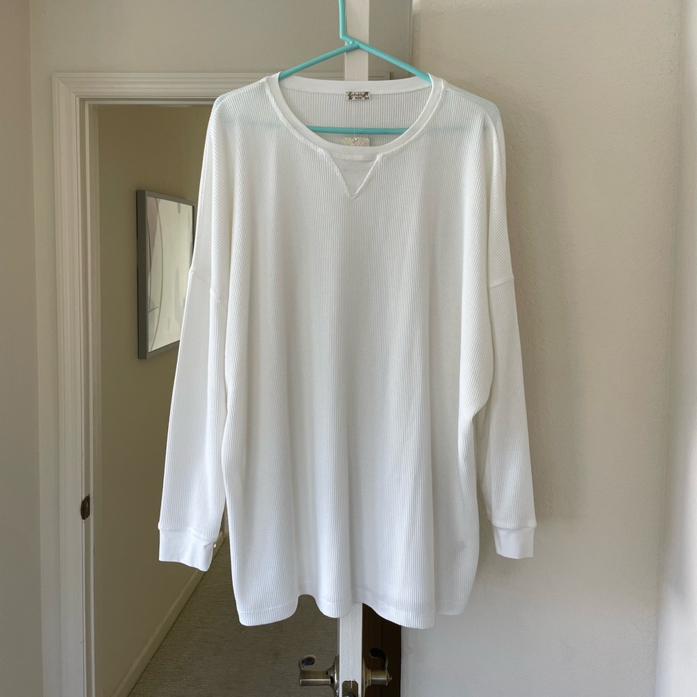 Free People Early Night Thermal Pullover